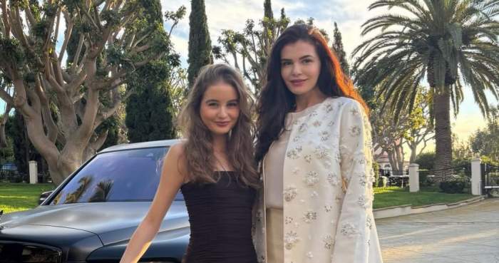 Irina Columbeanu, alături de mama ei, în SUA