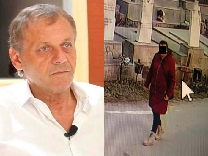 Ilie Balaci și femeia care a vondalizat mormântul