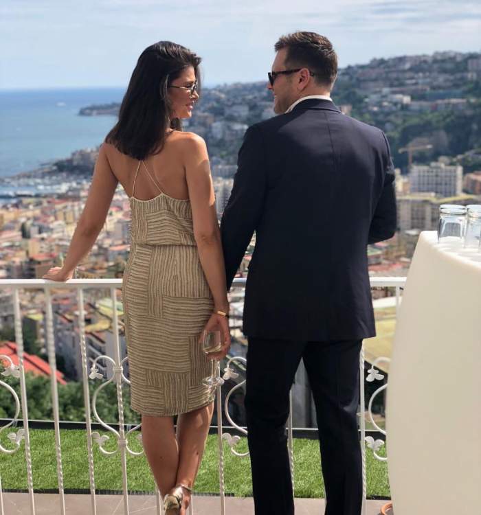 Alina Pușcaș și soțul ei