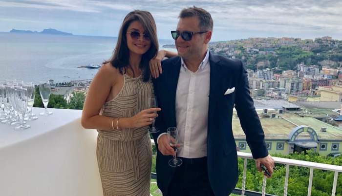 Alina Pușcaș și soțul ei