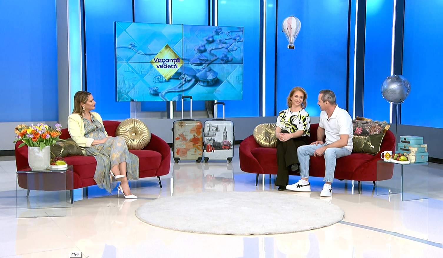 Familia Urzică şi Ioana Dichiseanu, dezvăluiri din destinaţiile preferate, sâmbătă, la “Vacanță de vedetă”