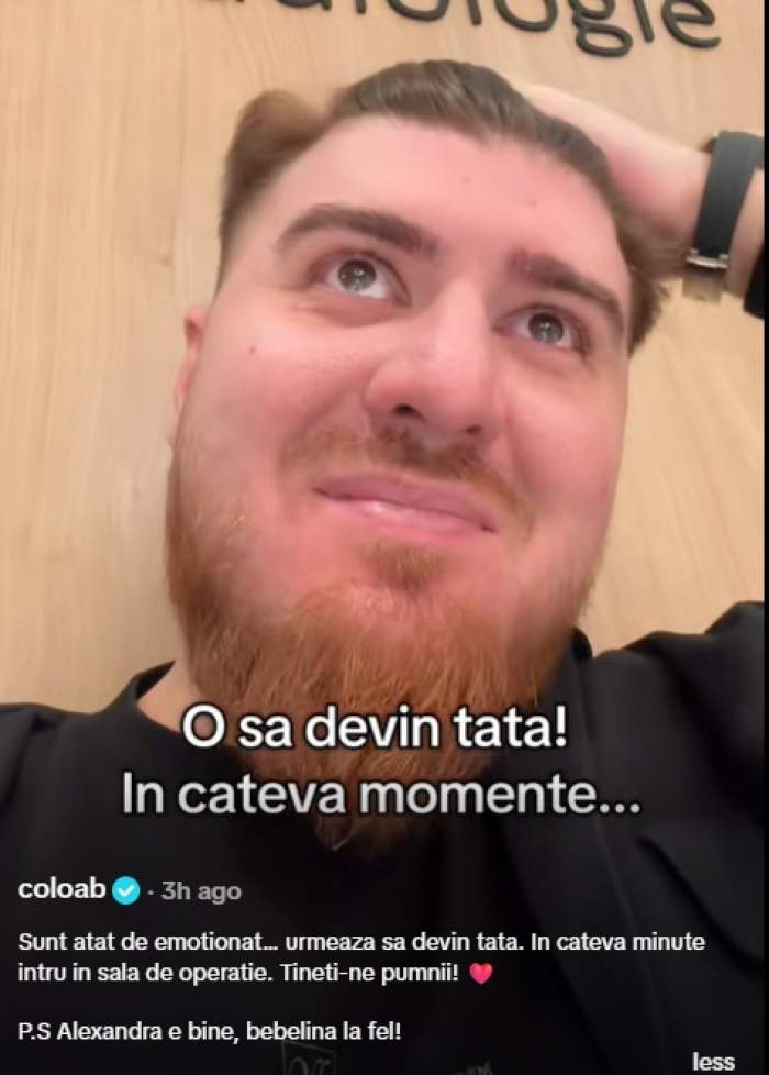 Un celebru influencer român a devenit tată pentru prima dată! Soția lui a adus pe lume o fetiță