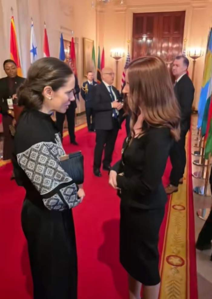 Ce nu s-a văzut la vizita Mirabelei Grădinaru la Casa Albă. Totul despre întâlnirea primei doamne cu Melania Trump