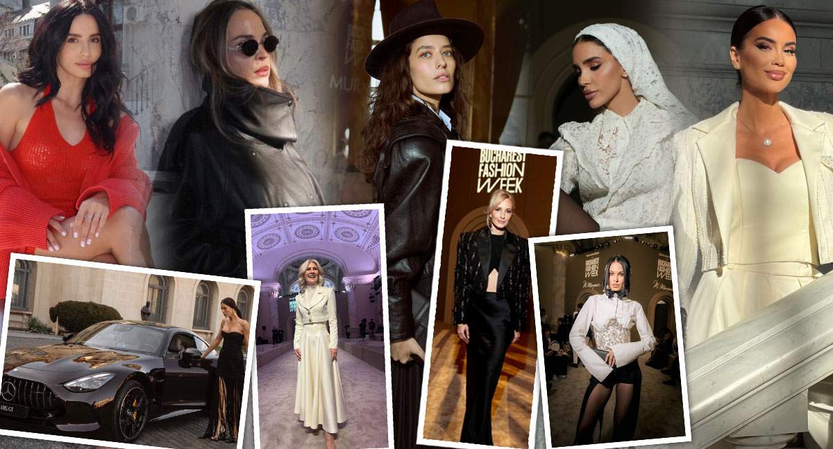 Vedetele au strălucit la Bucharest Fashion Week! Ținutele care au făcut furori