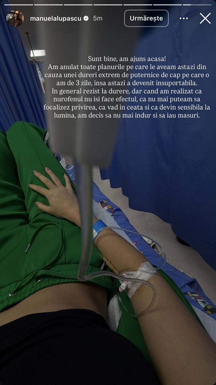 Manuela Lupașcu a ajuns pe mâna medicilor! Ce a pățit de a avut nevoie de perfuzii