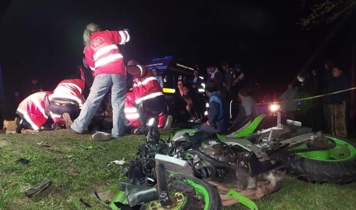 El este motociclistul de 21 de ani care a murit în accidentul din Mehedinţi. Avea o fetiță și urma să se căsătorească