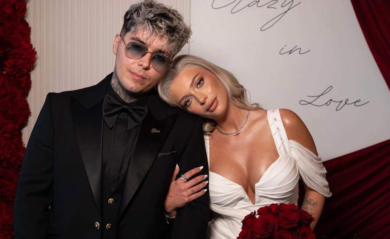 Lino Golden și soția