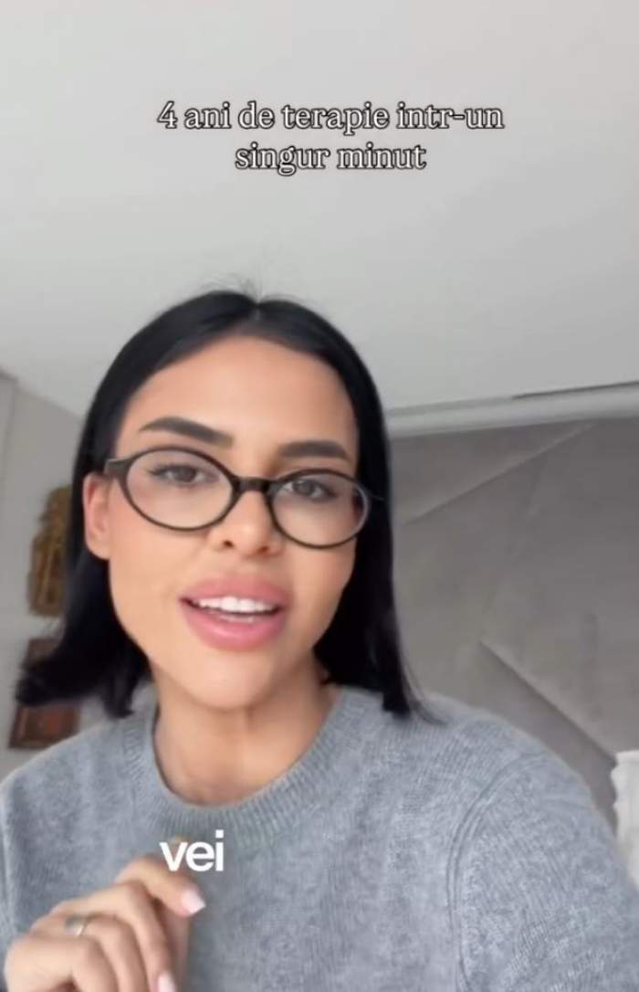 Andreea Popescu a filmat un videoclip pentru Instagram