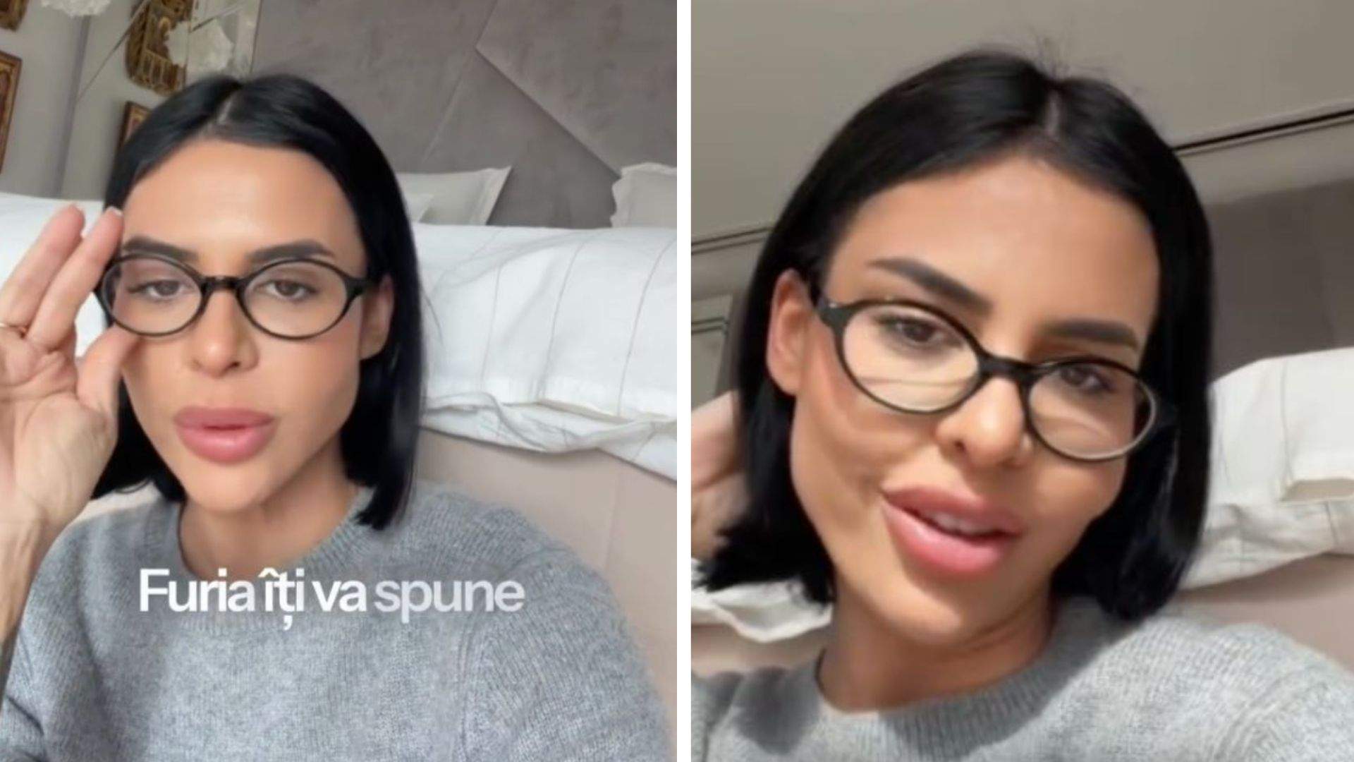 Colaj foto cu Andreea Popescu