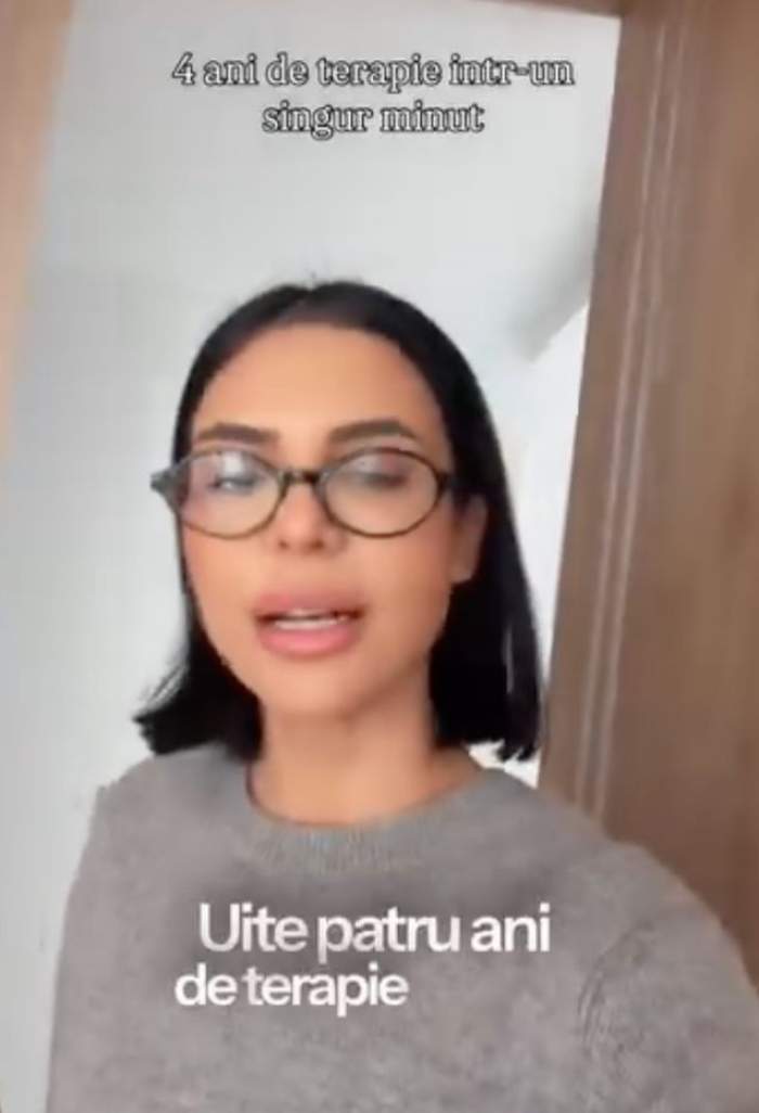 Andreea Popescu povestește despre terapie