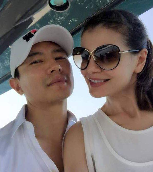 Selfie cu Monica Gabor și Mr. Pink