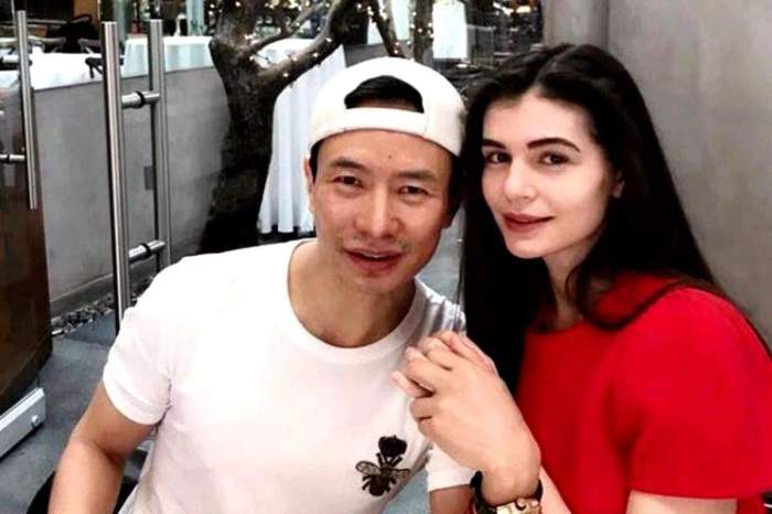 Monica Gabor, alături de Mr. Pink