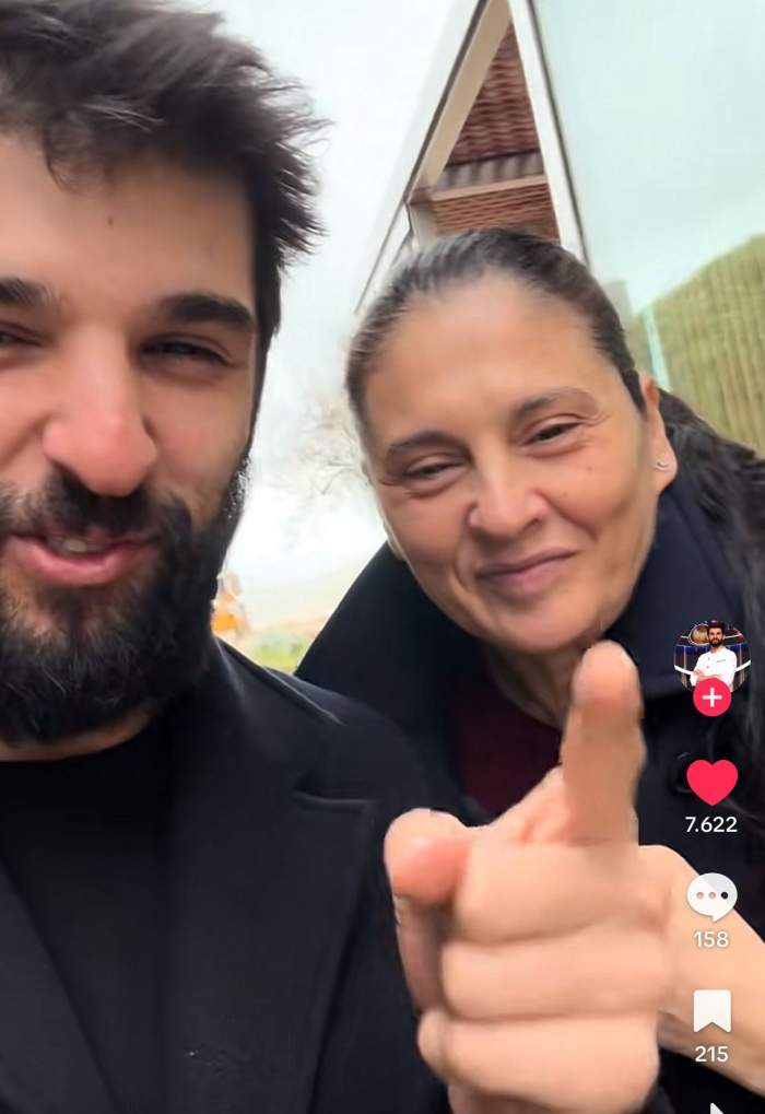 Richard Abou Zaki și-a scos mama la restaurant