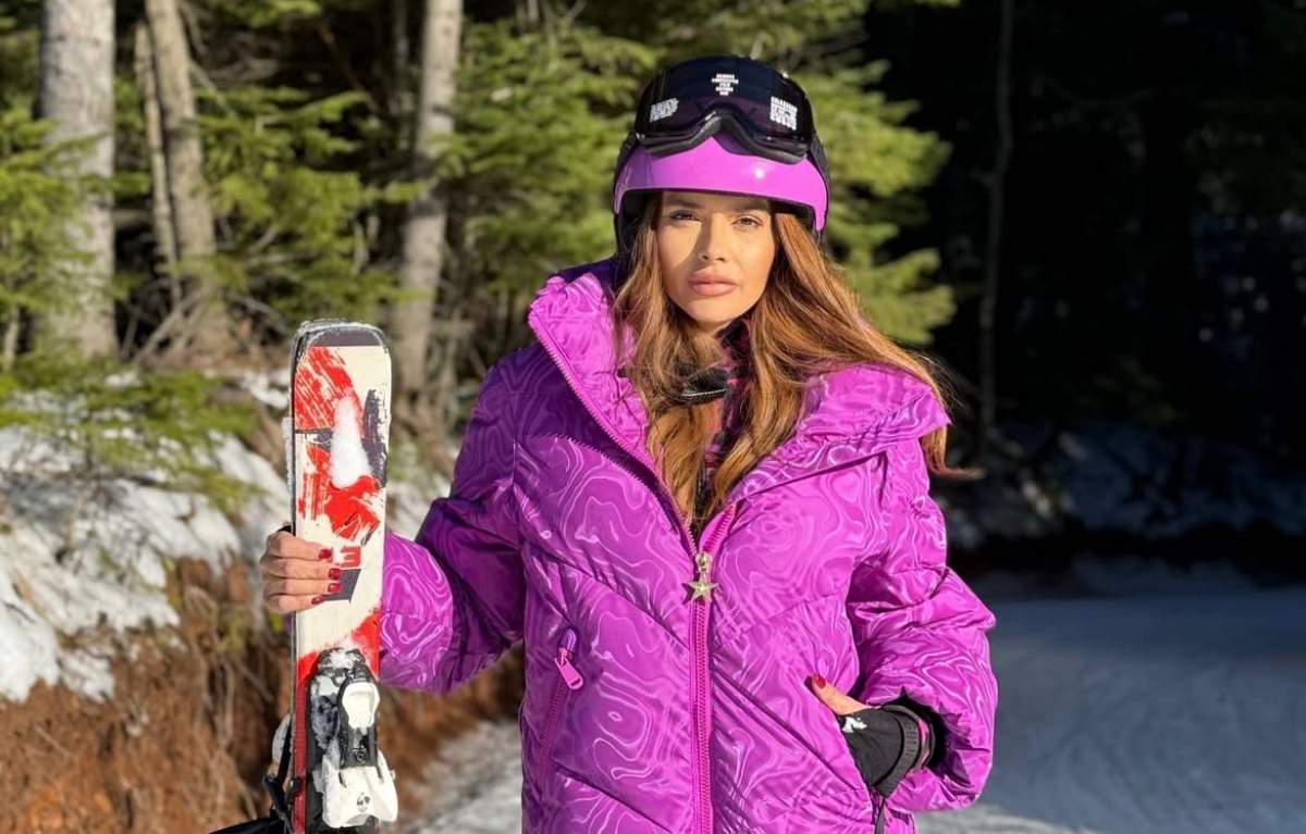 Raluca Dumitru, la munte