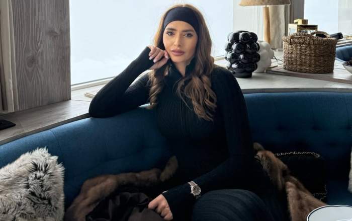 Raluca Dumitru, la munte