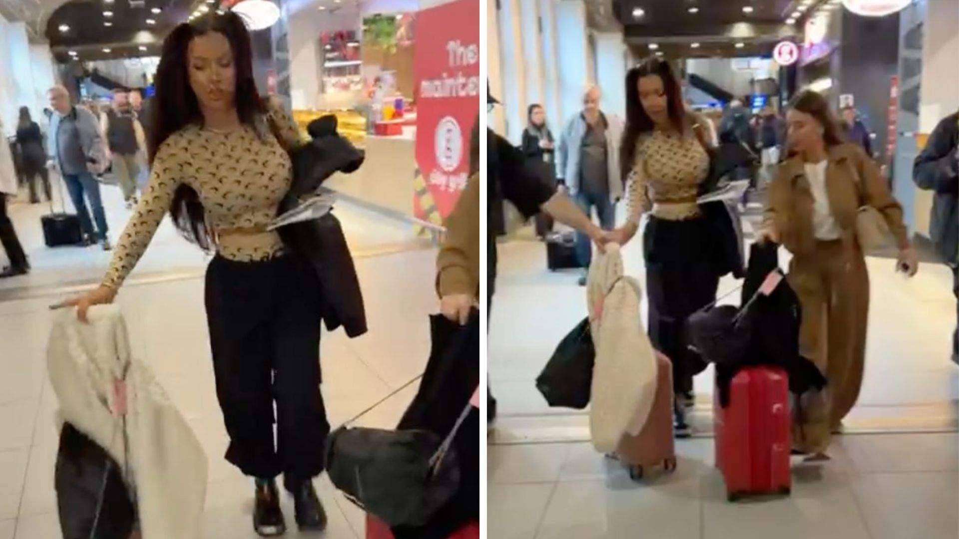 Colaj foto cu Loredana Chivu și Ana Maria Mocanu