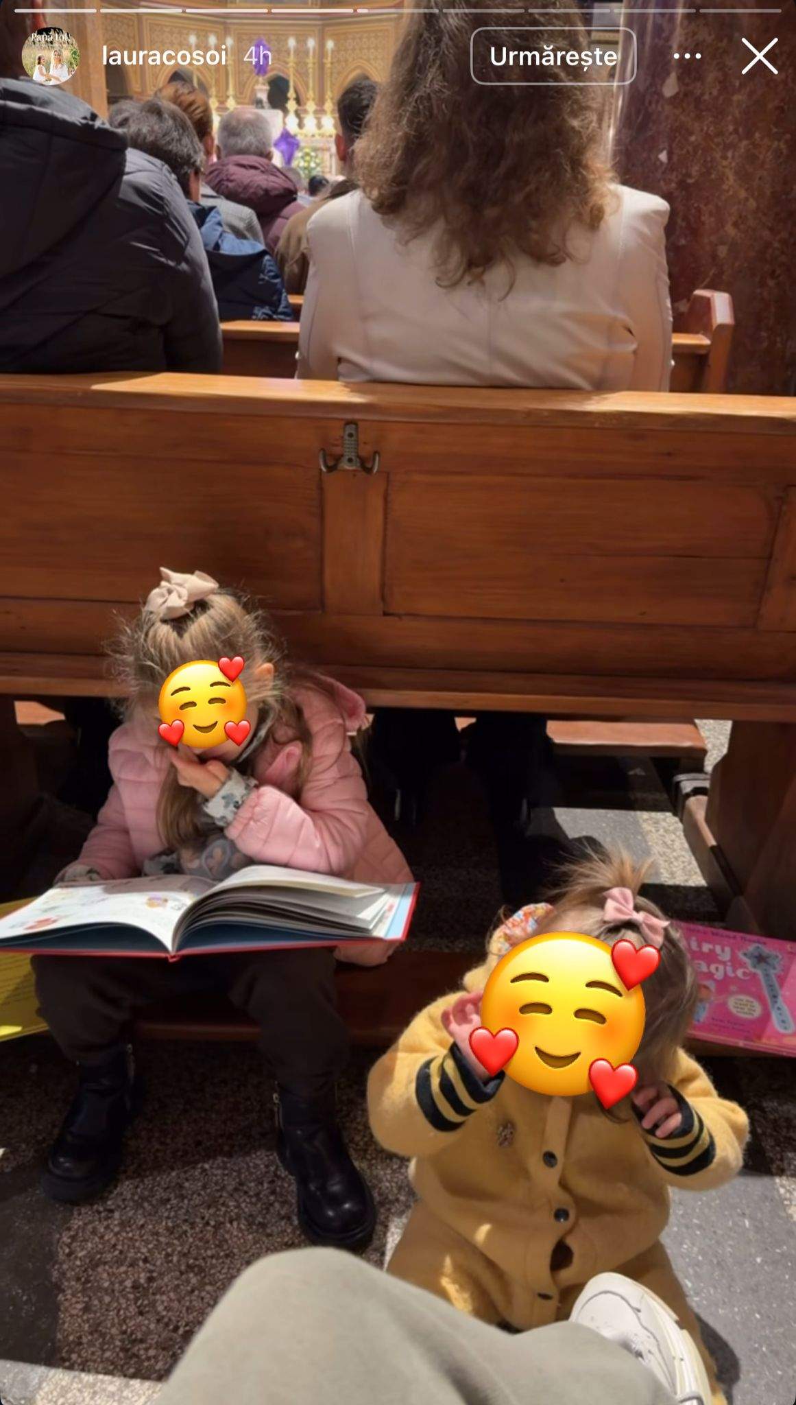 Fetițele Laurei Cosoi