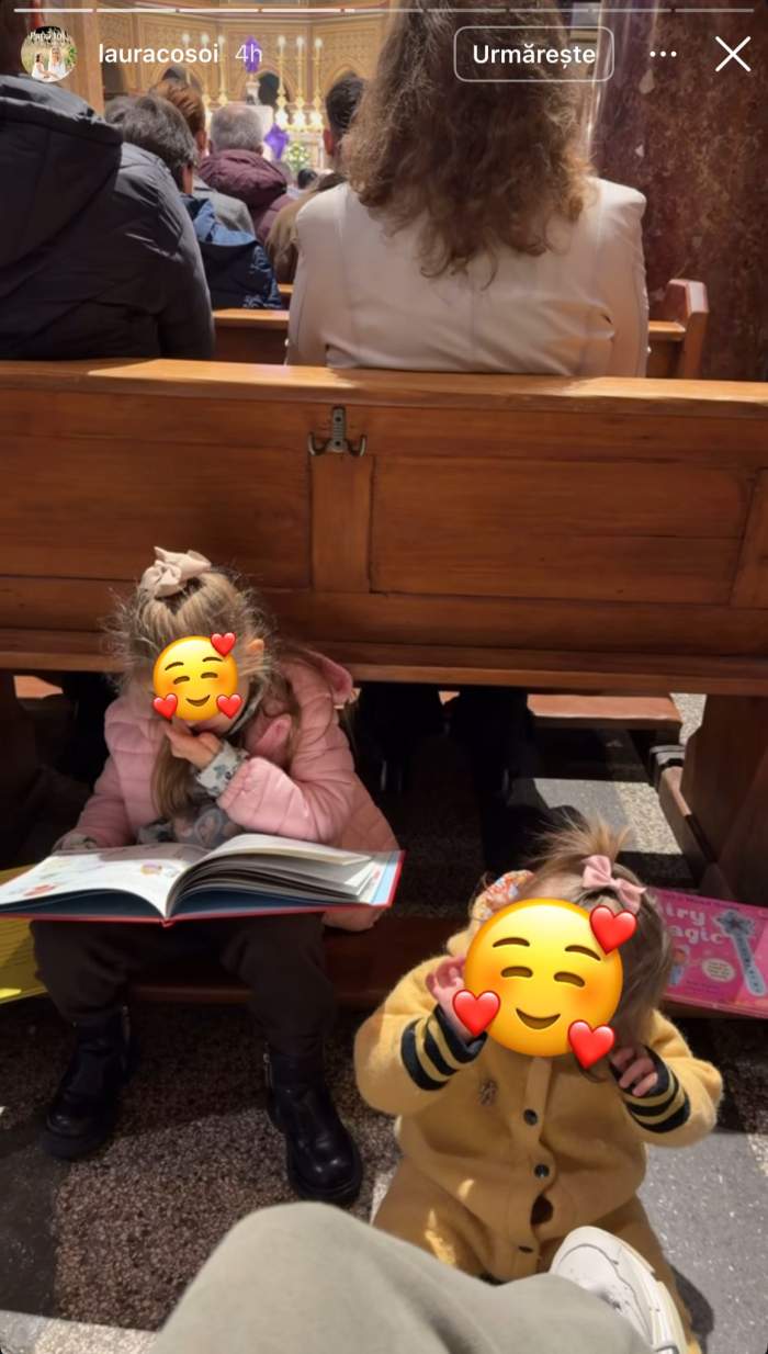 Fetițele Laurei Cosoi
