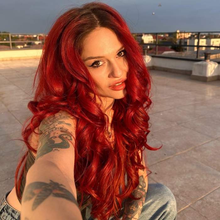 Marilu Dobrescu, selfie