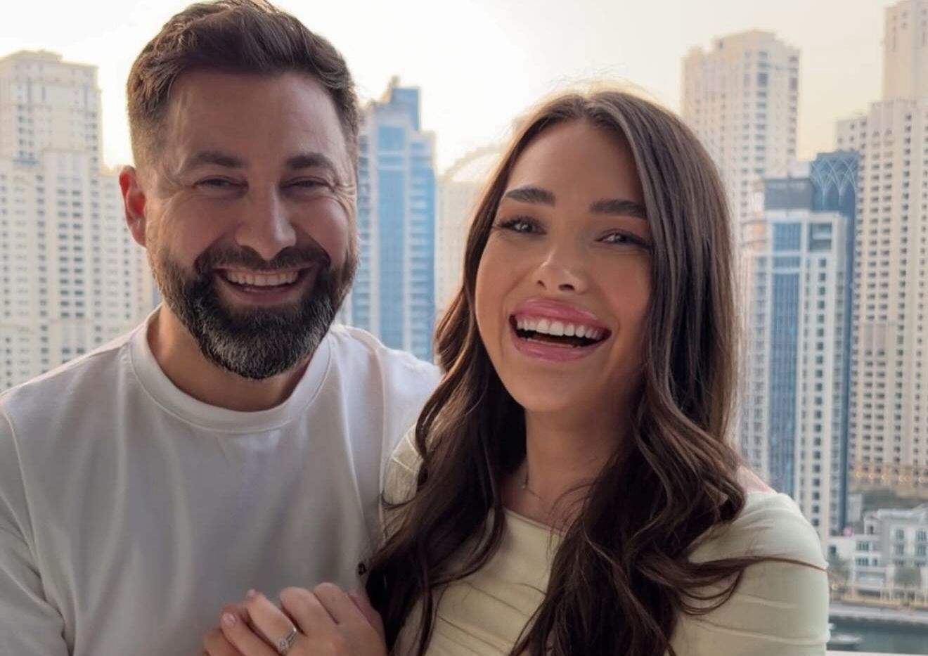 Iustina Loghin și Cornel Luchian, în Dubai.