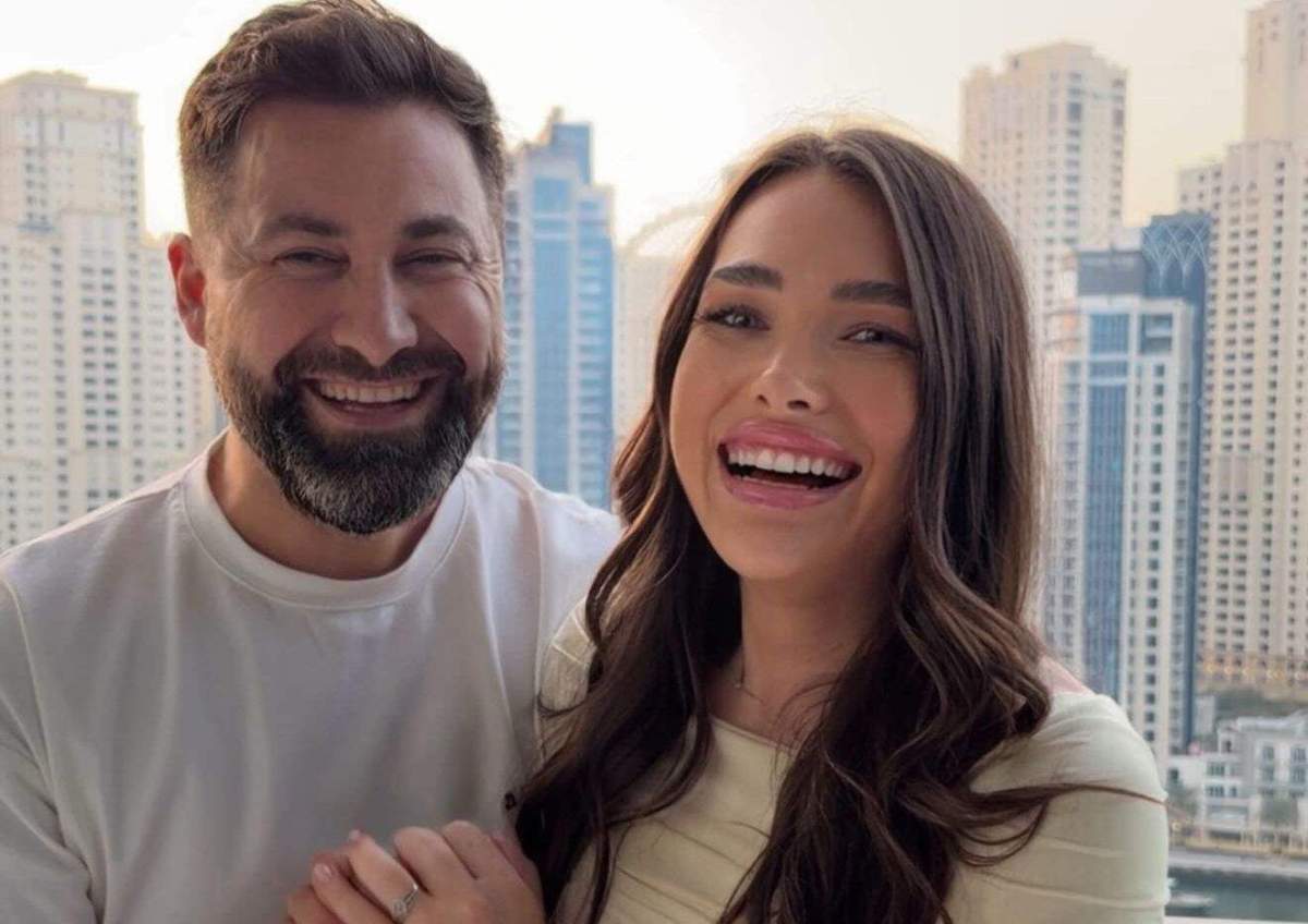 Iustina Loghin și Cornel Luchian, în Dubai.