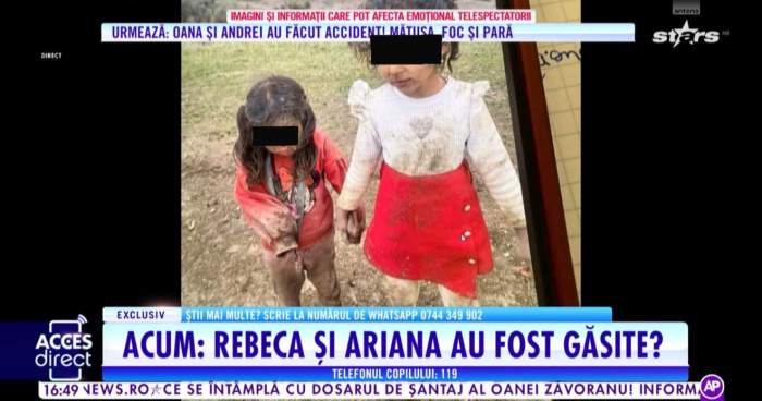 Fetițele date dispărute