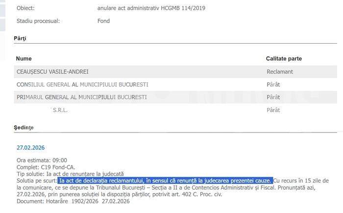EXCLUSIV | Milionarul Andrei Ceaușescu a renunțat la tot! I-a lăsat mască pe adversari
