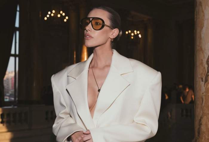 Gabriela Prisăcariu, la un eveniment