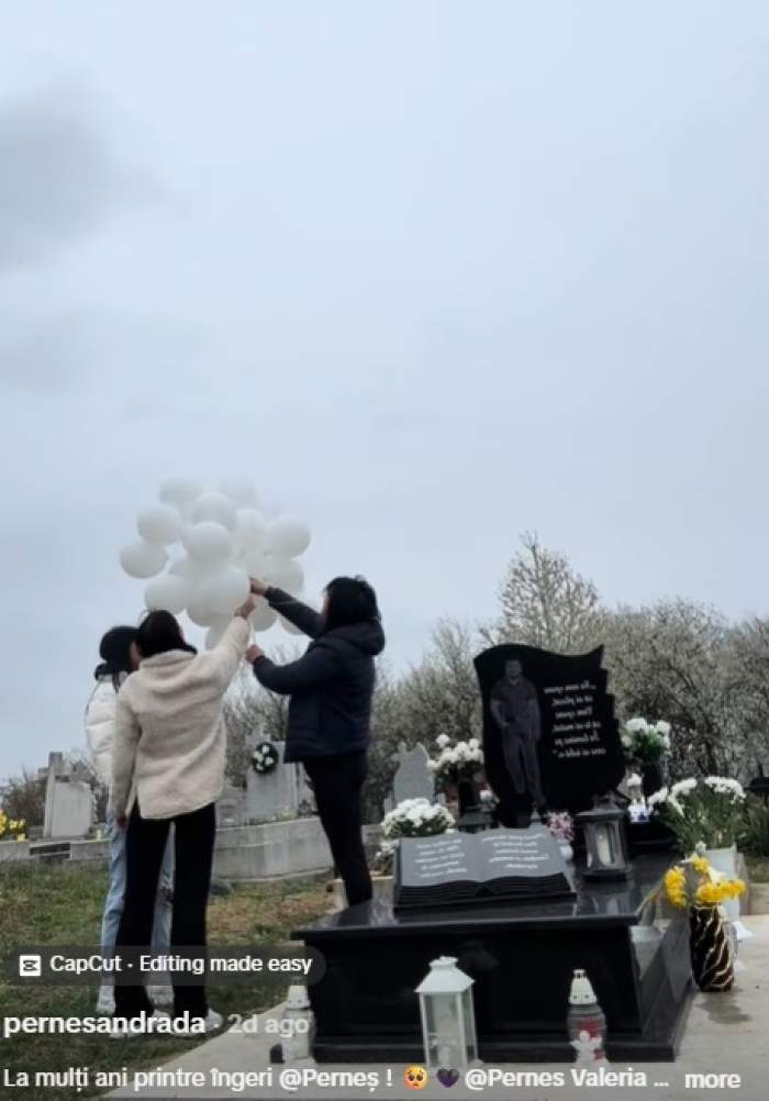 Cum arată mormântul lui Andrei Perneș de la Mireasa la un an de la moartea lui. Gestul emoționant făcut de apropiați