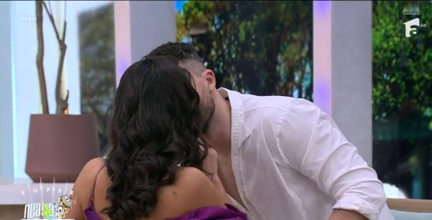 Ramona Olaru și iubitul, la Neatza