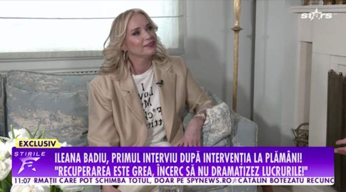 Ileana Badiu, în interviu