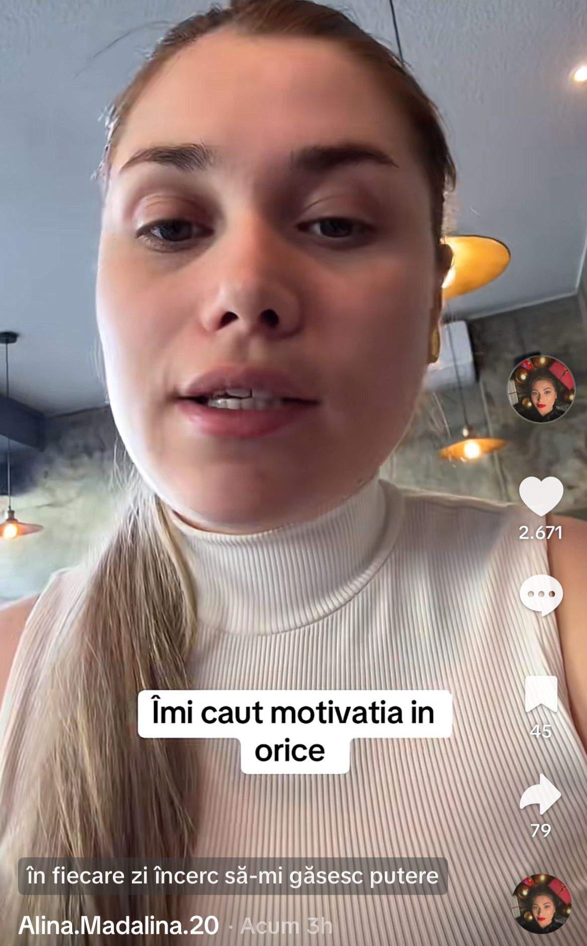 Alina Mădălina, pe TikTok