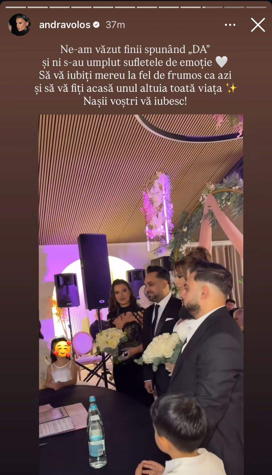 Cununia civilă a finilor Andrei Volos