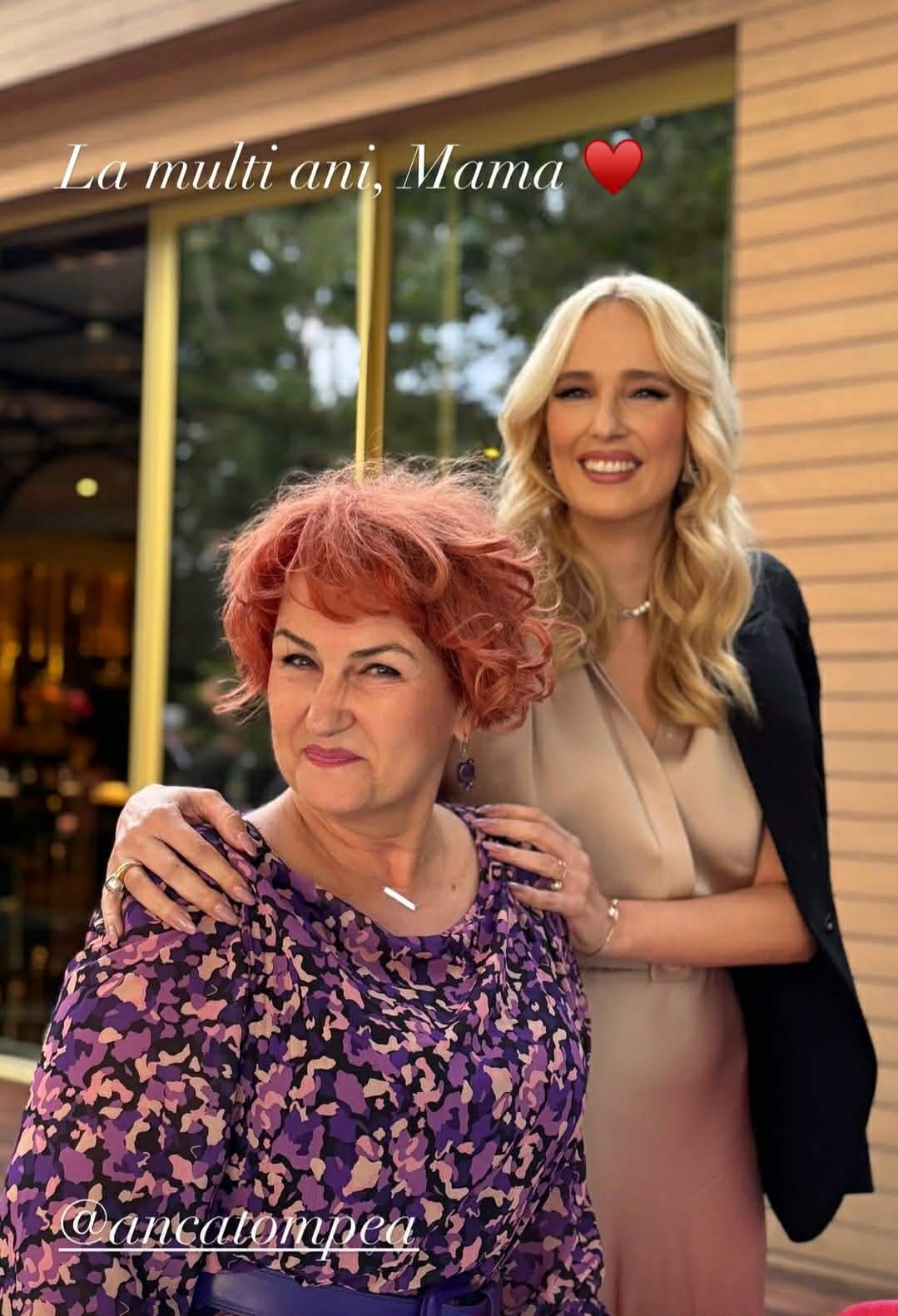 Teodora Tompea și mama ei