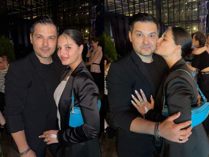 Colaj foto cu Carmina și Liviu Vârciu