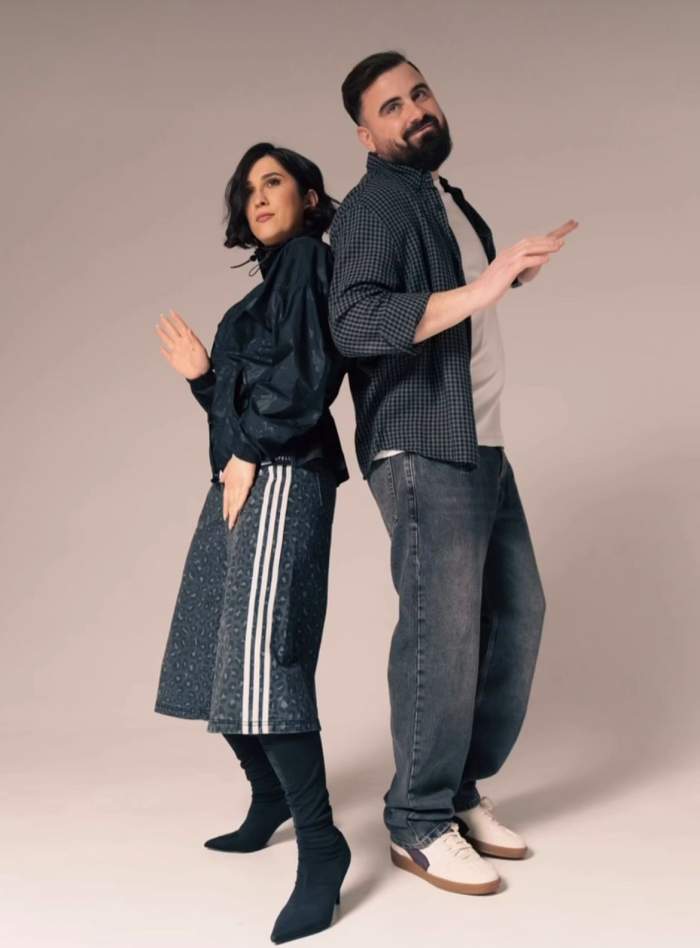 Adda și Cătălin Rizea, la ședința foto