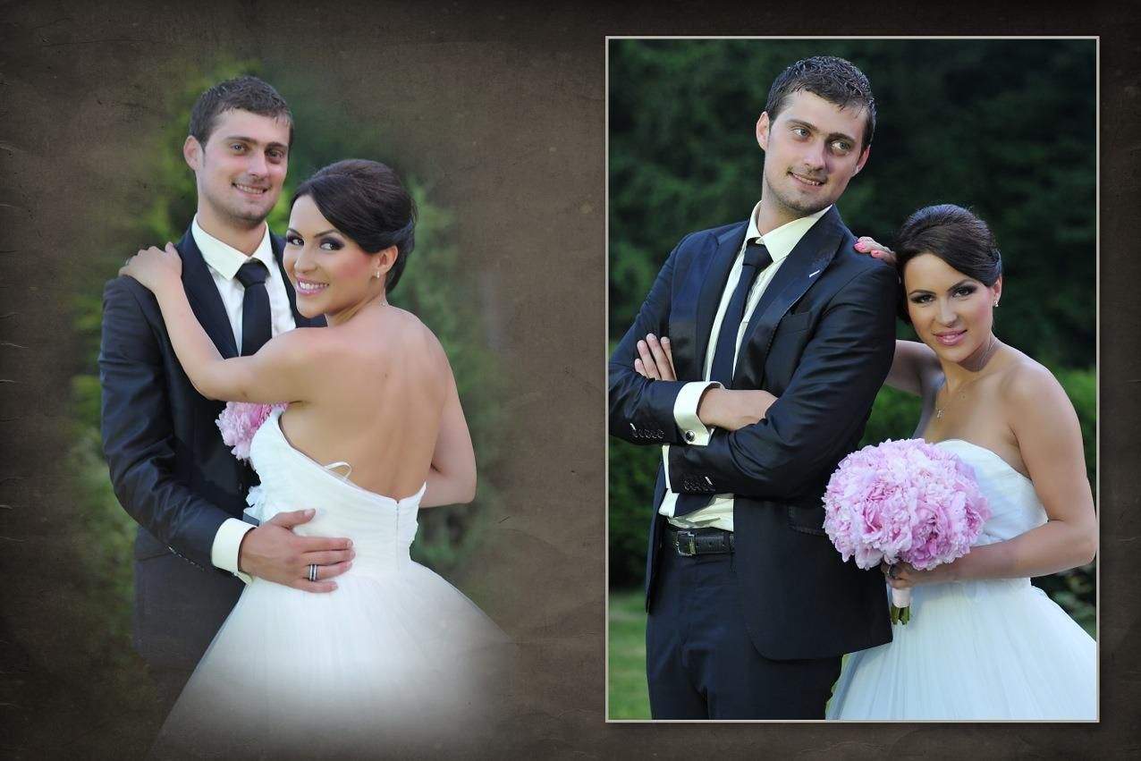 Gabi Tamaș și Ioana, la nuntă