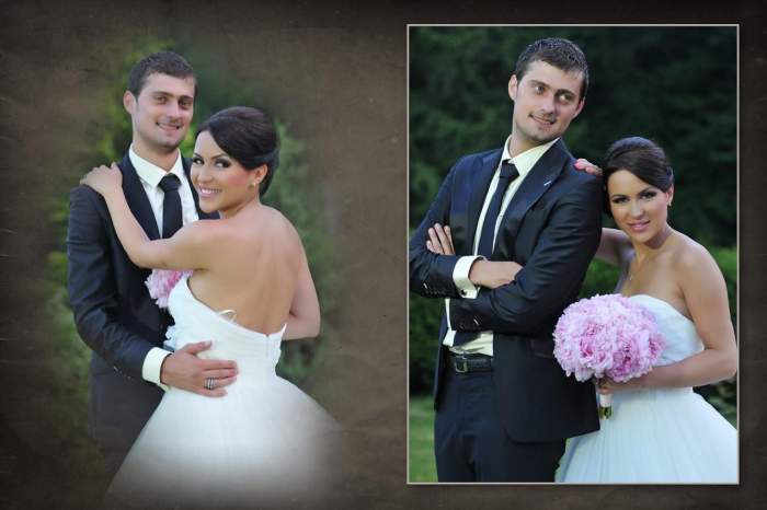 Gabi Tamaș și Ioana, la nuntă