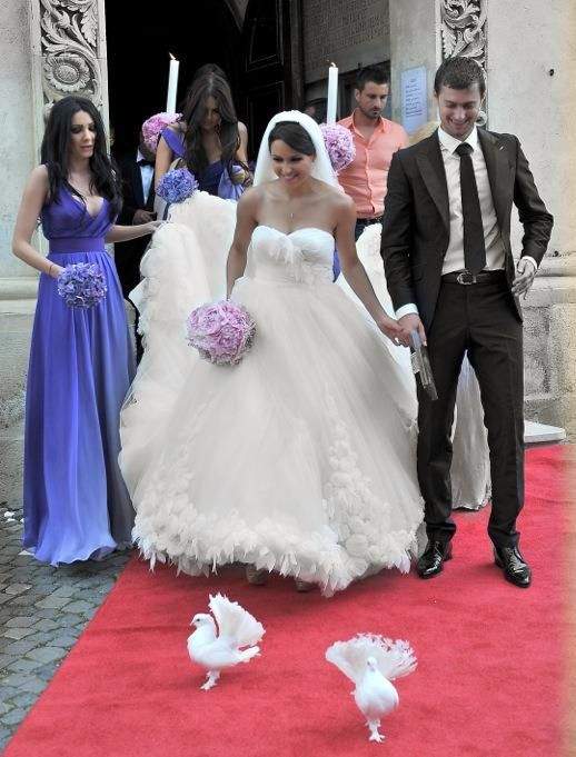 Gabi Tamaș, ziua nunții