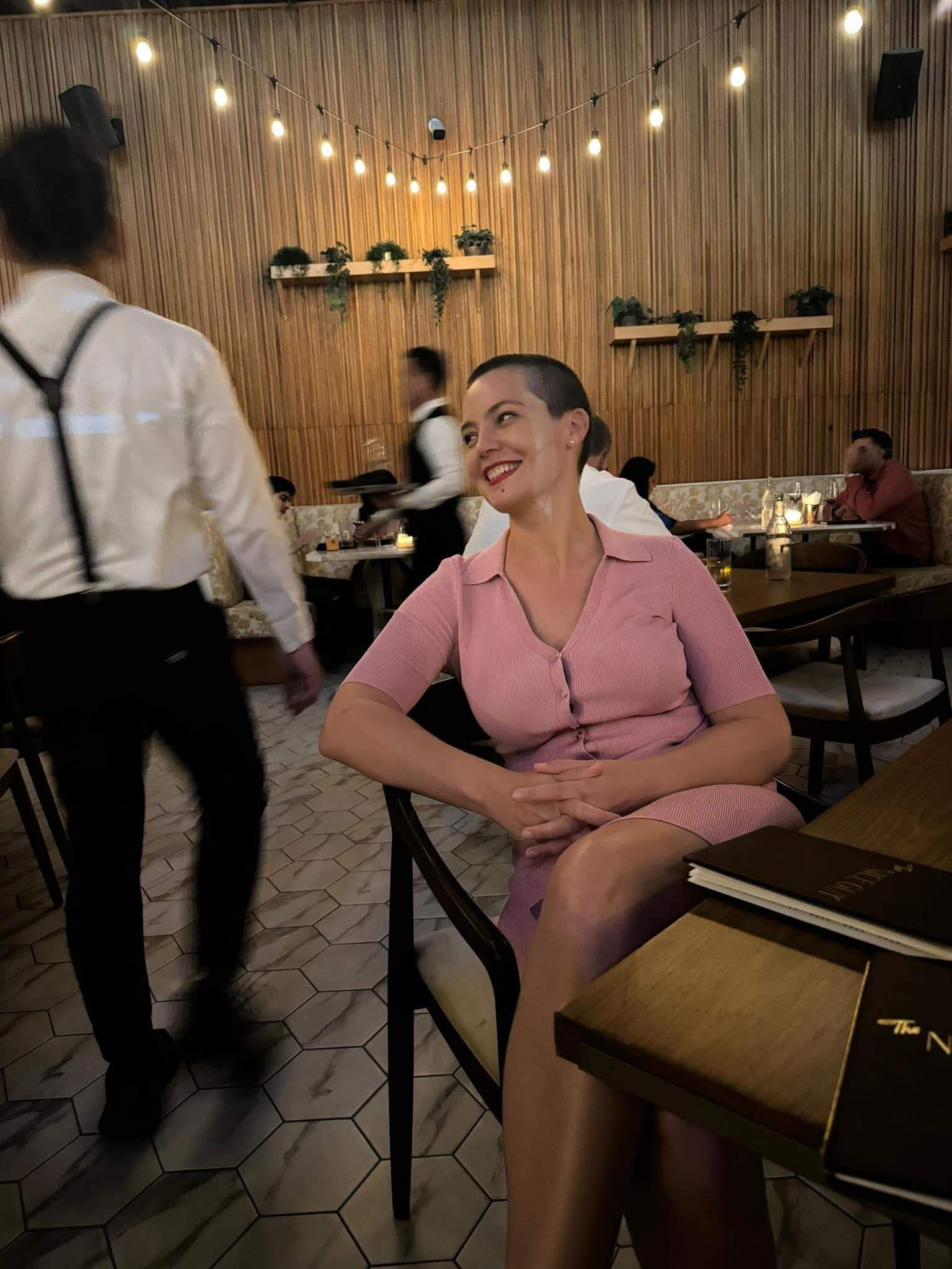 Maria Dinulescu, la un eveniment