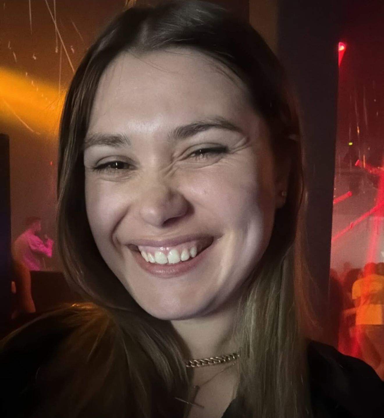 Alina Mădălina, fericită