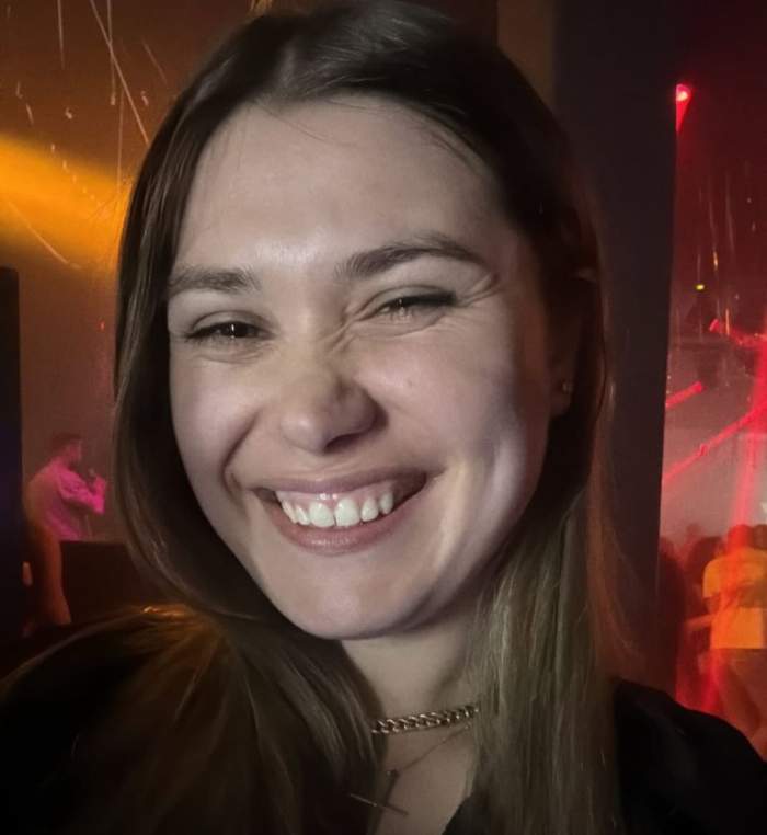 Alina Mădălina, fericită