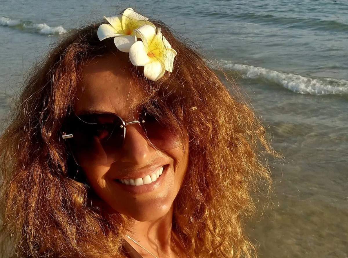 Anca Țurcașiu, în vacanță