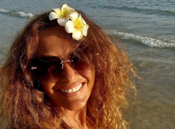 Anca Țurcașiu, în vacanță