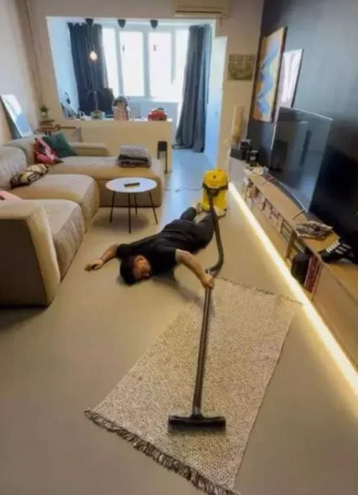 Imagini din apartamentul în care locuiesc Oase și Maria Pitică. Ei au câștigat Power Couple 2026