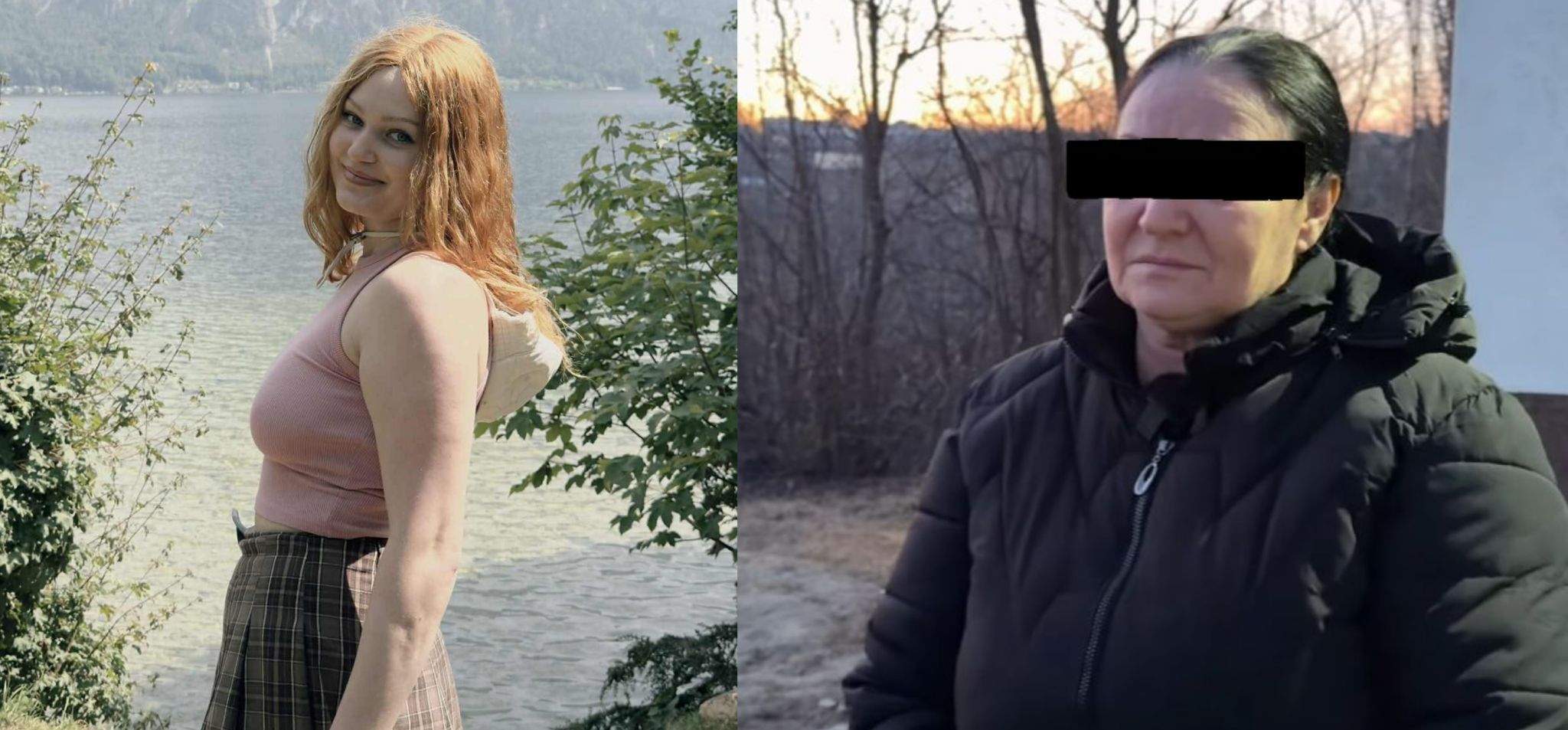 Colaj Andreea Anița și mama ei