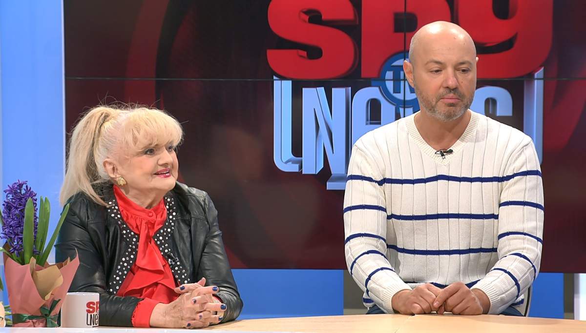 Mihai Mitoşeru, surpriză pentru mama sa, Camelia, de Ziua Femeii, chiar în platoul „Spynews TV”