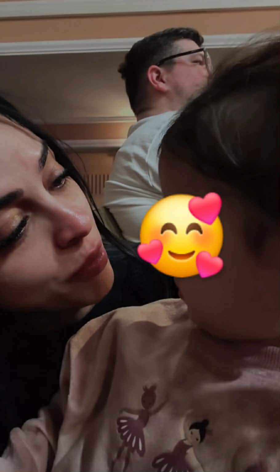 Ema Oprișan și fetița ei