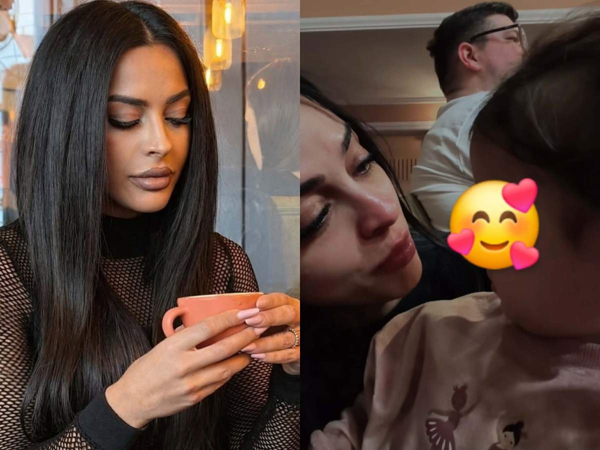 Ema Oprișan și fetița ei