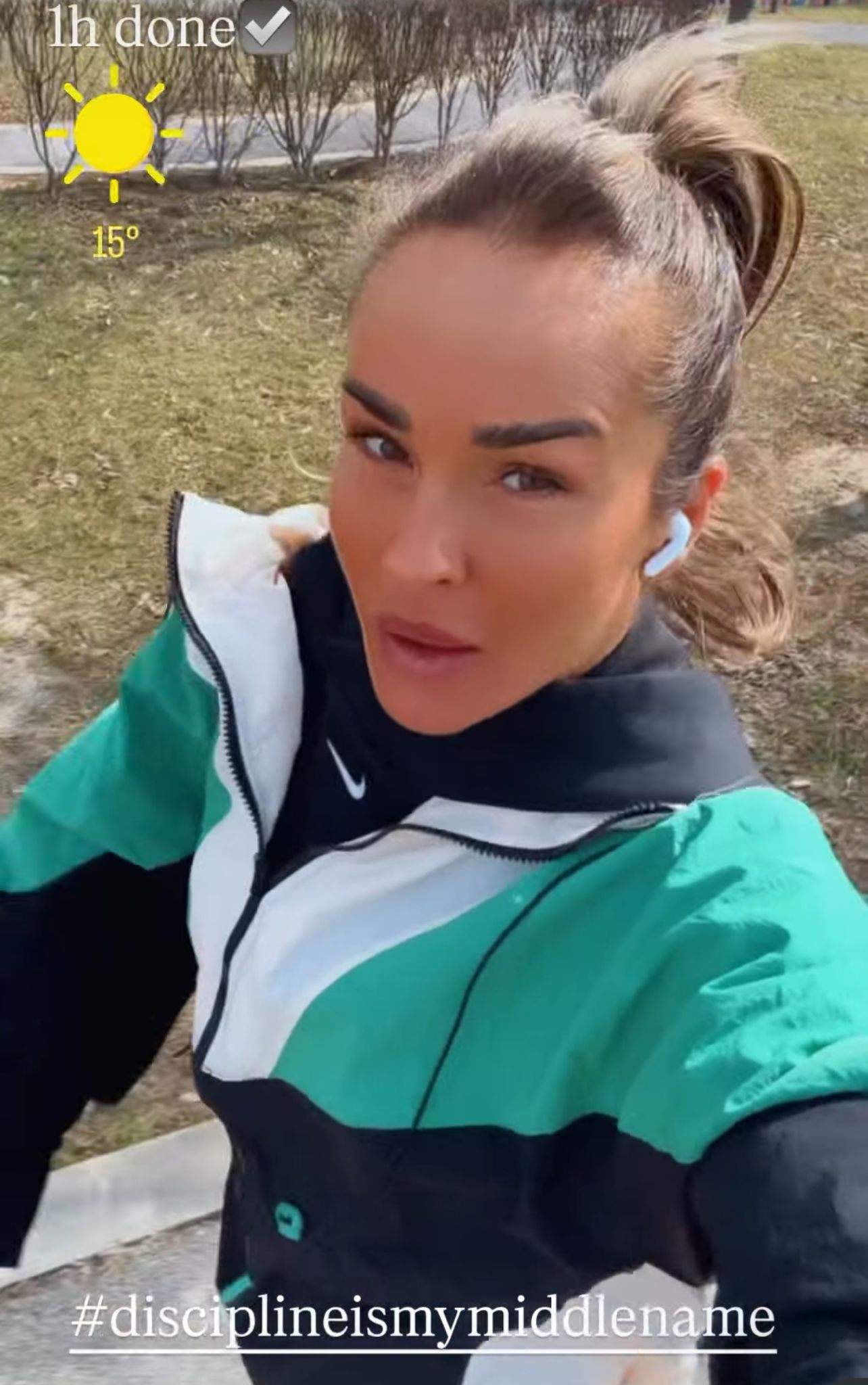 Diana Munteanu, la alergat